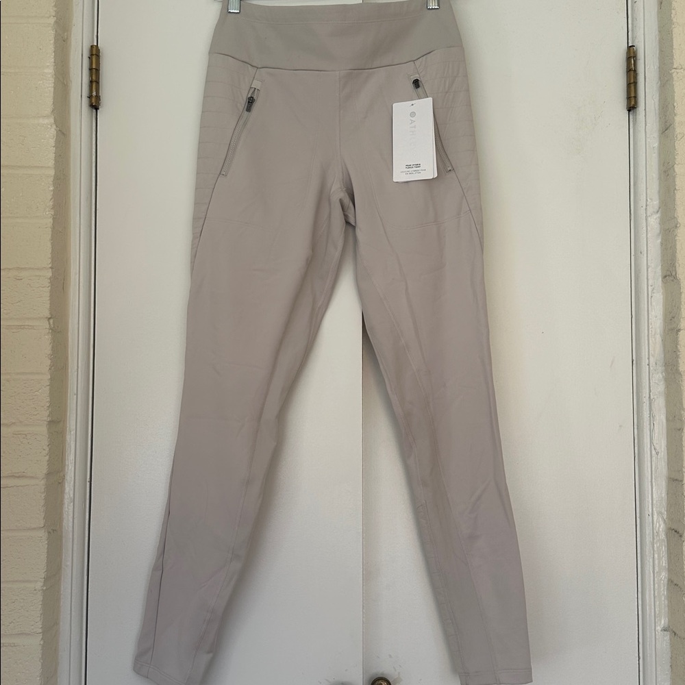 NWT Athleta Peak Hybrid Fleece Leggings/Tights - Picture 3 of 11
